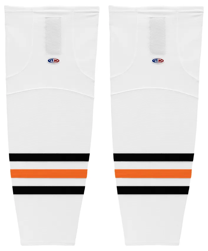 Athletic Knit (AK) HS2100-371 Kamloops Blazers White Mesh Ice Hockey Socks