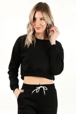 Crop Crewneck-8 Colors