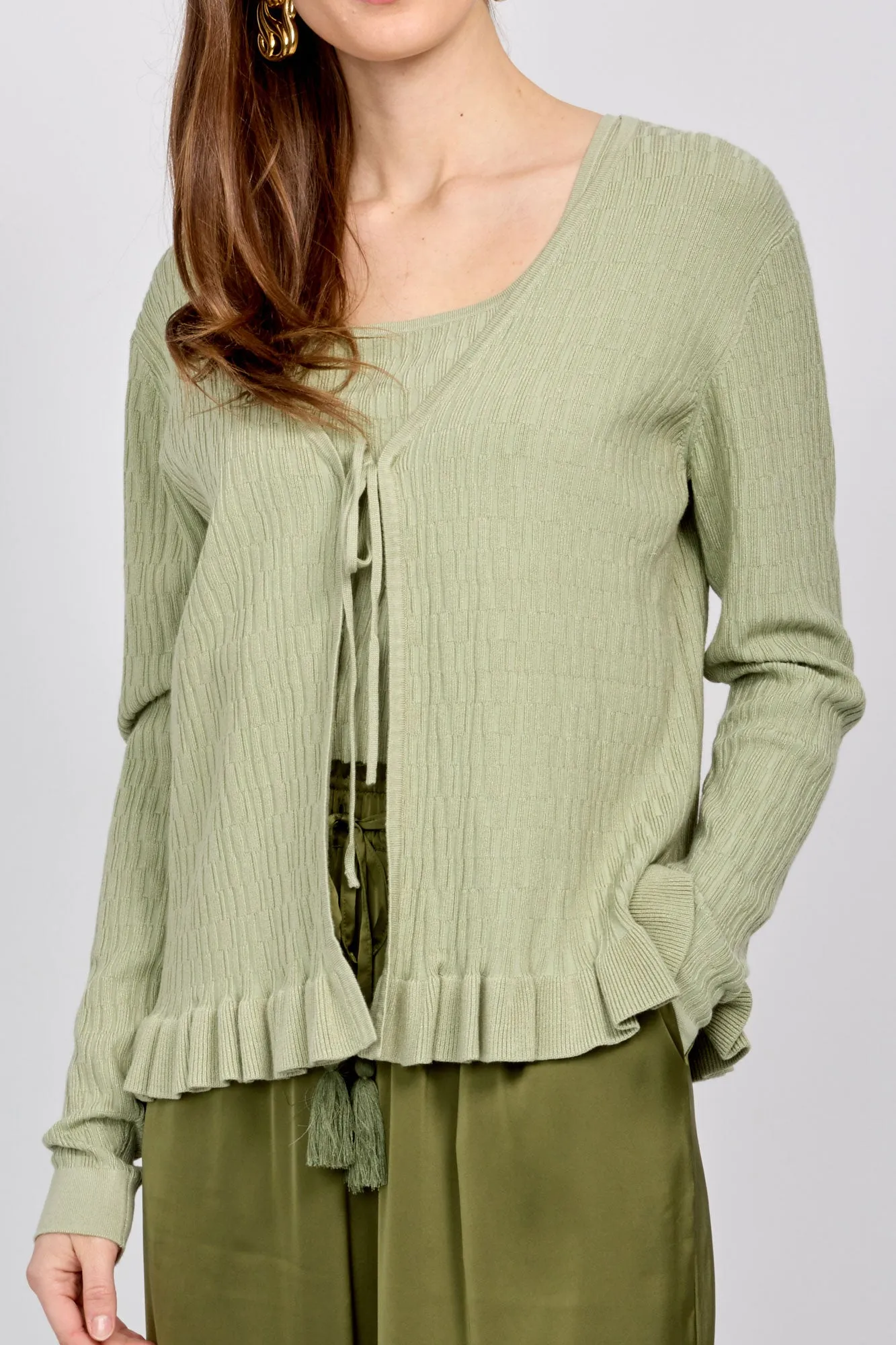 Emproved Cardigan | Sage