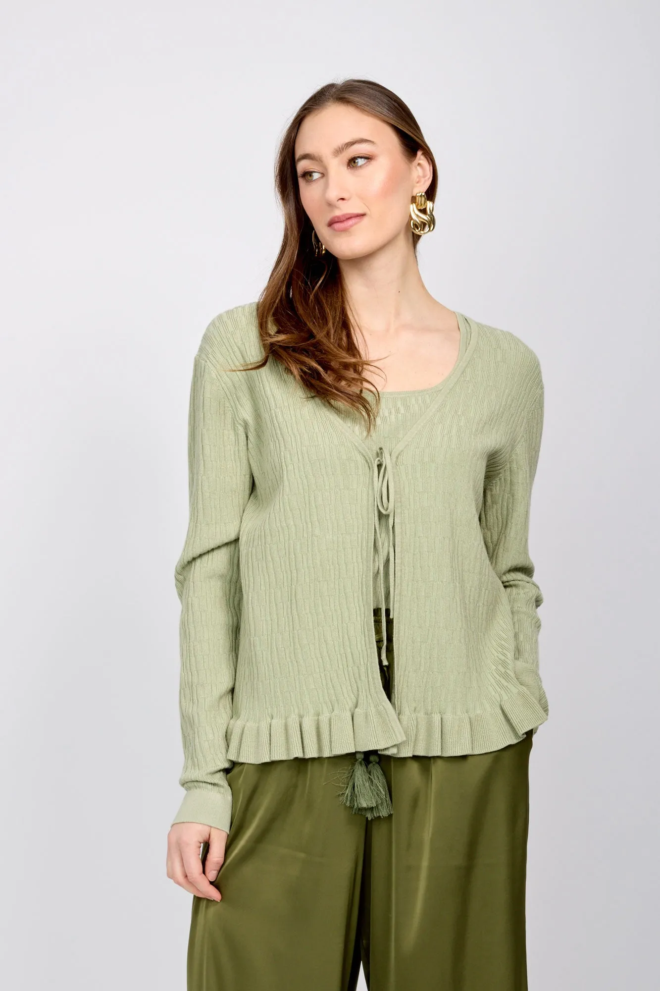 Emproved Cardigan | Sage