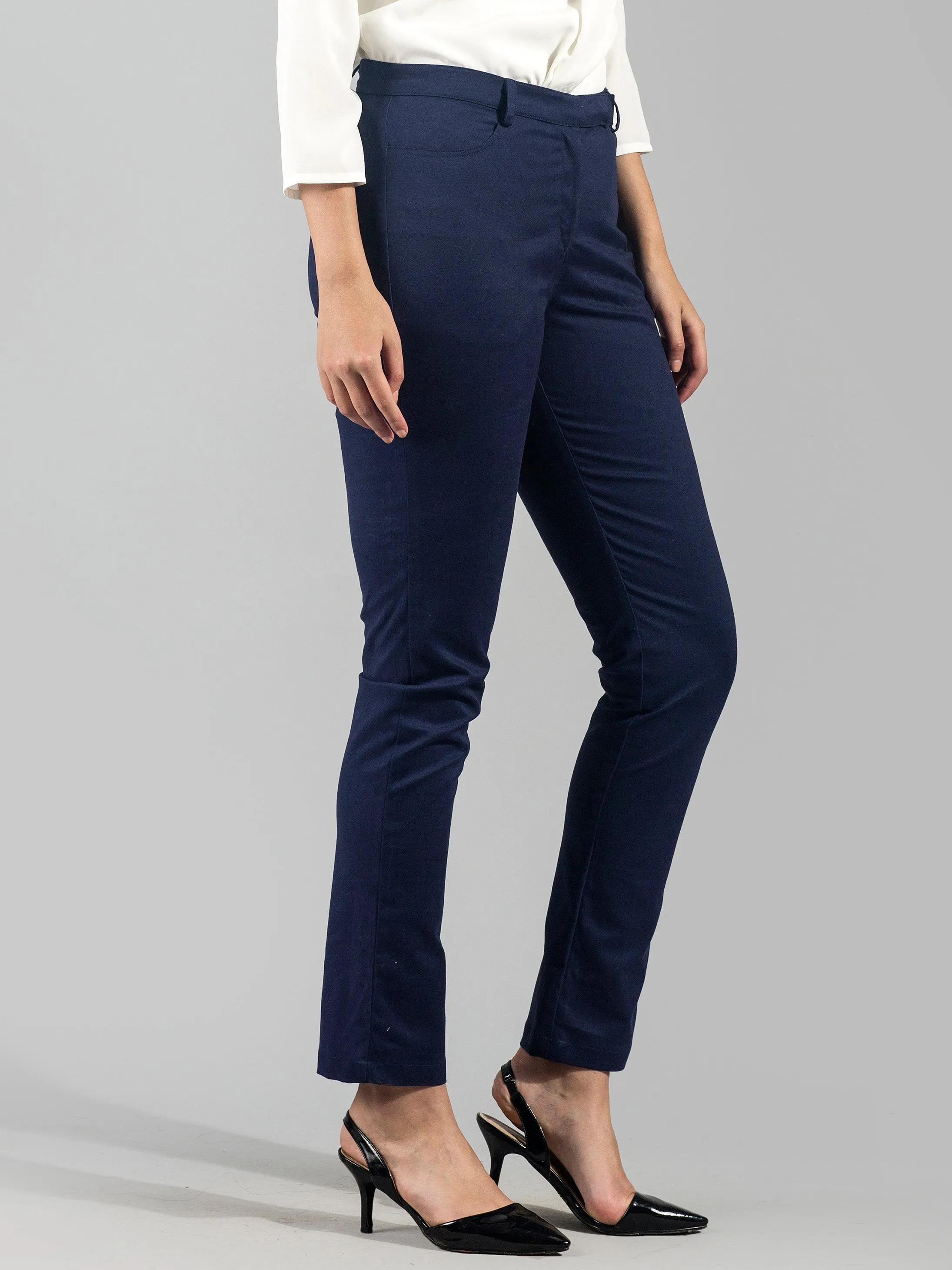 Essential Comfort Trousers - Navy