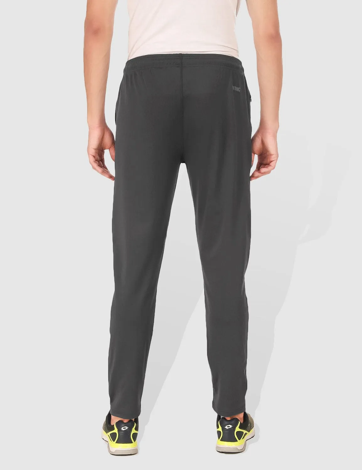 Fitinc Regular fit Grey Activewear Trackpant