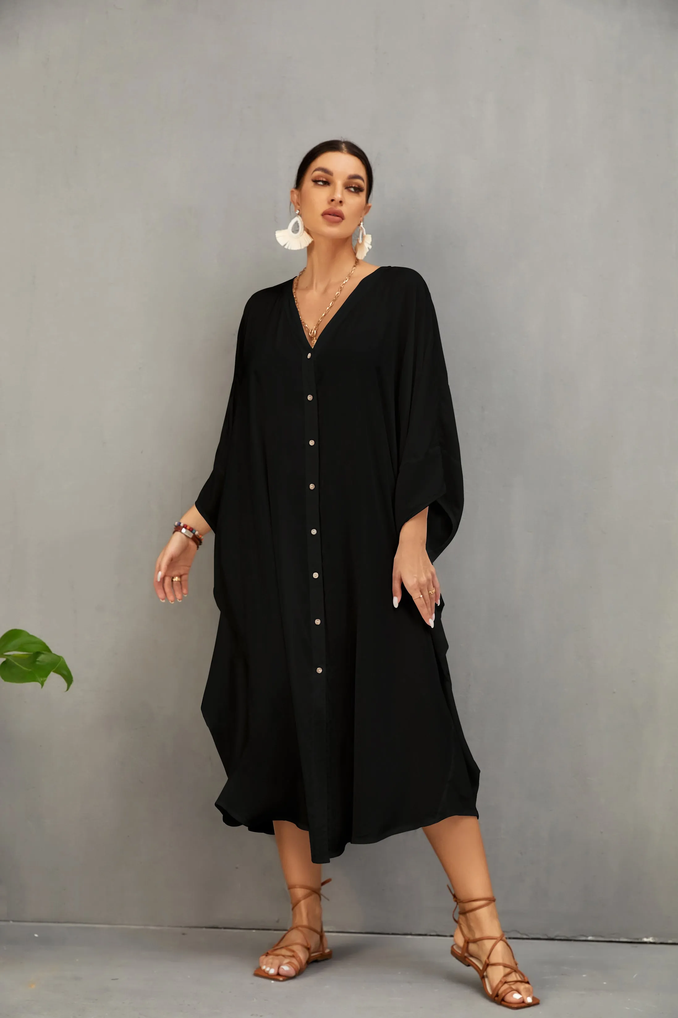 Flowy Kimono Swimsuit Cover Ups for Women