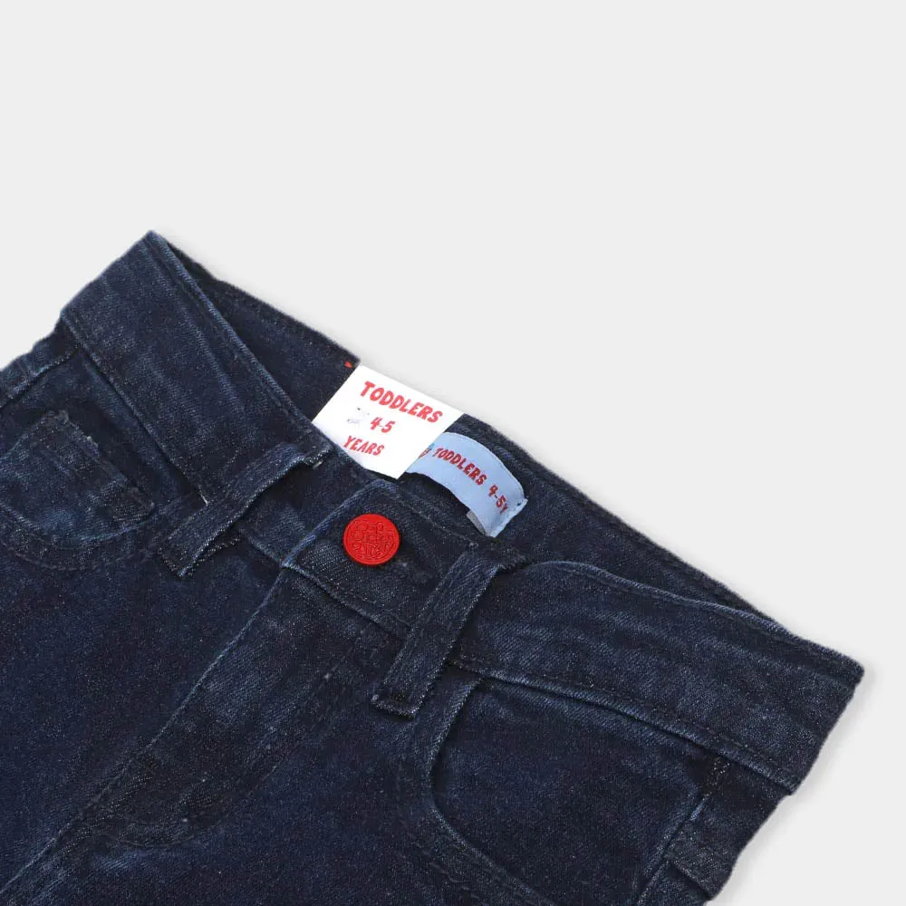 Girls Pant Denim Fast Camera - Mid Blue