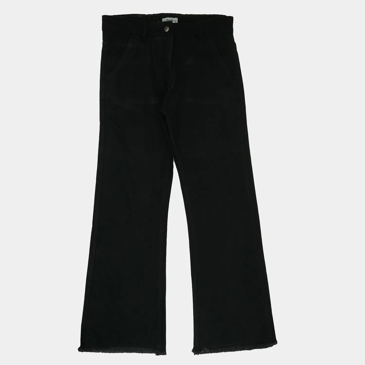 Girls Pant Denim TGB-002 - Jet Black