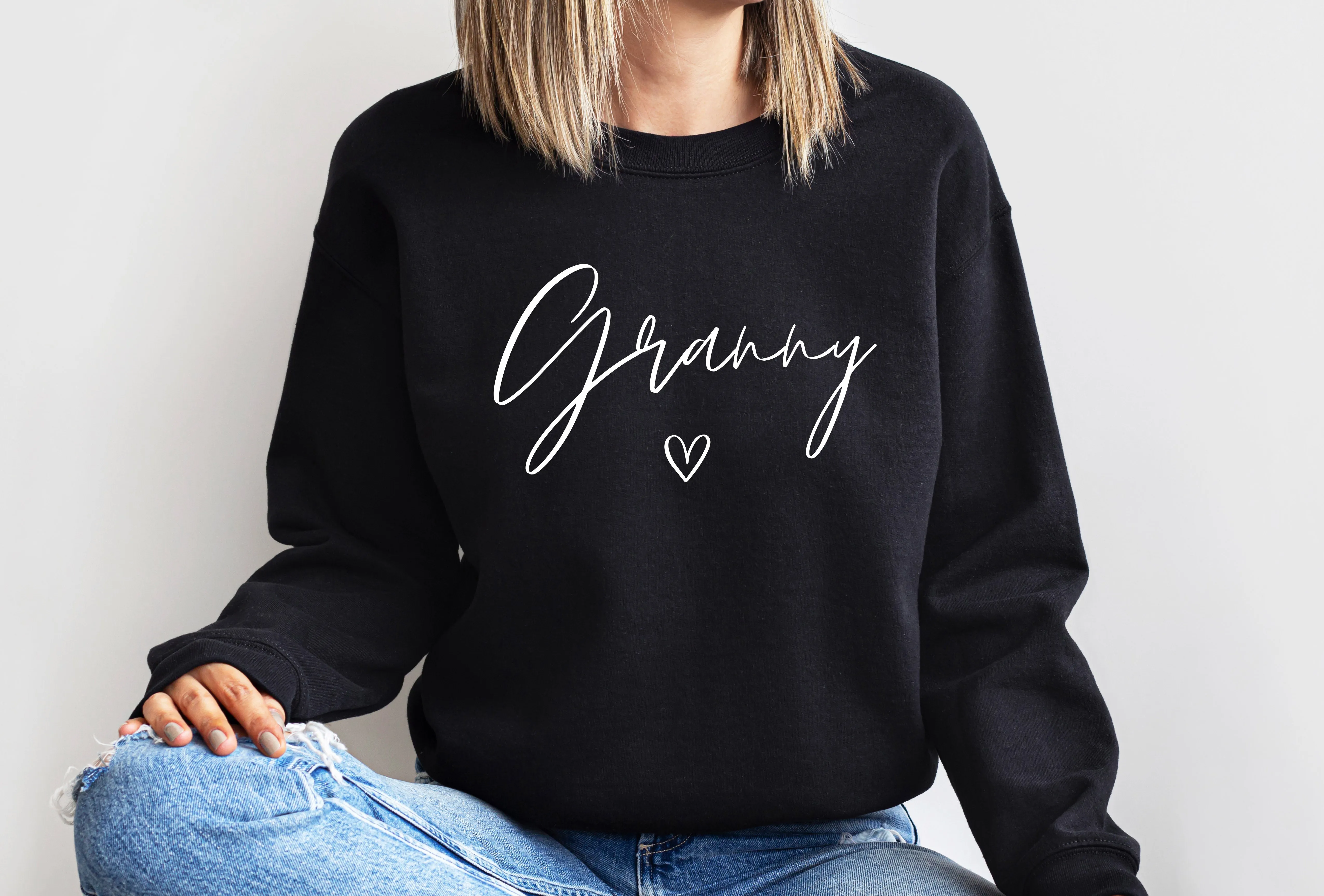 Granny Heart Grandma Classic Soft Sweatshirt