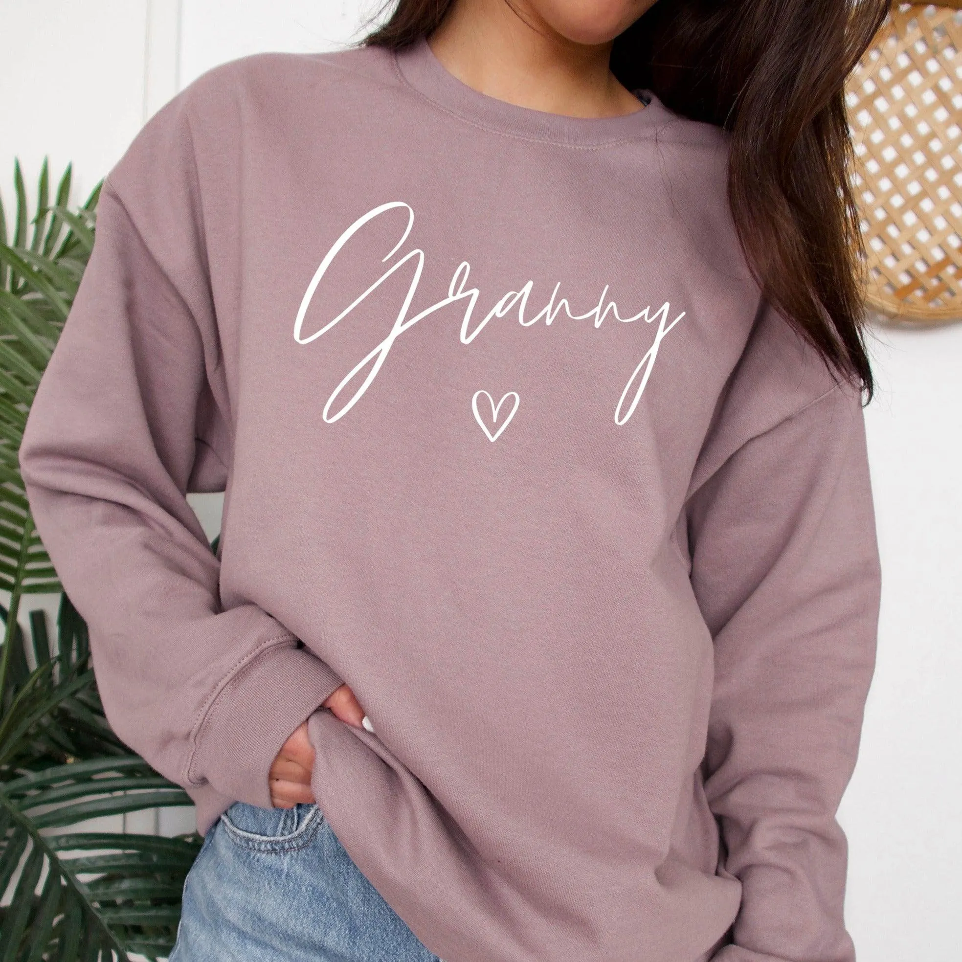 Granny Heart Grandma Classic Soft Sweatshirt