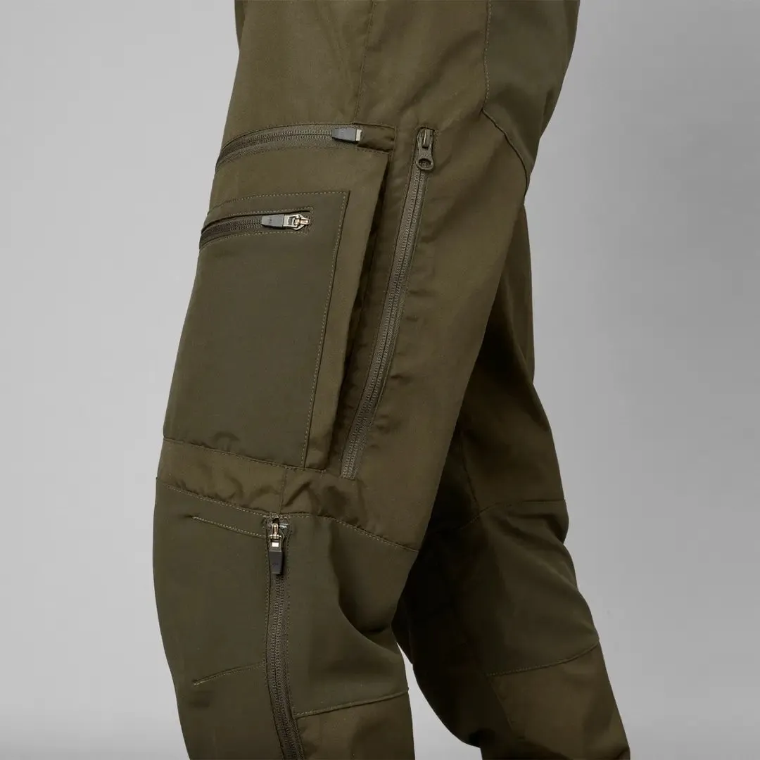 Hemlock Trousers - Pine Green/Grizzly Brown by Seeland