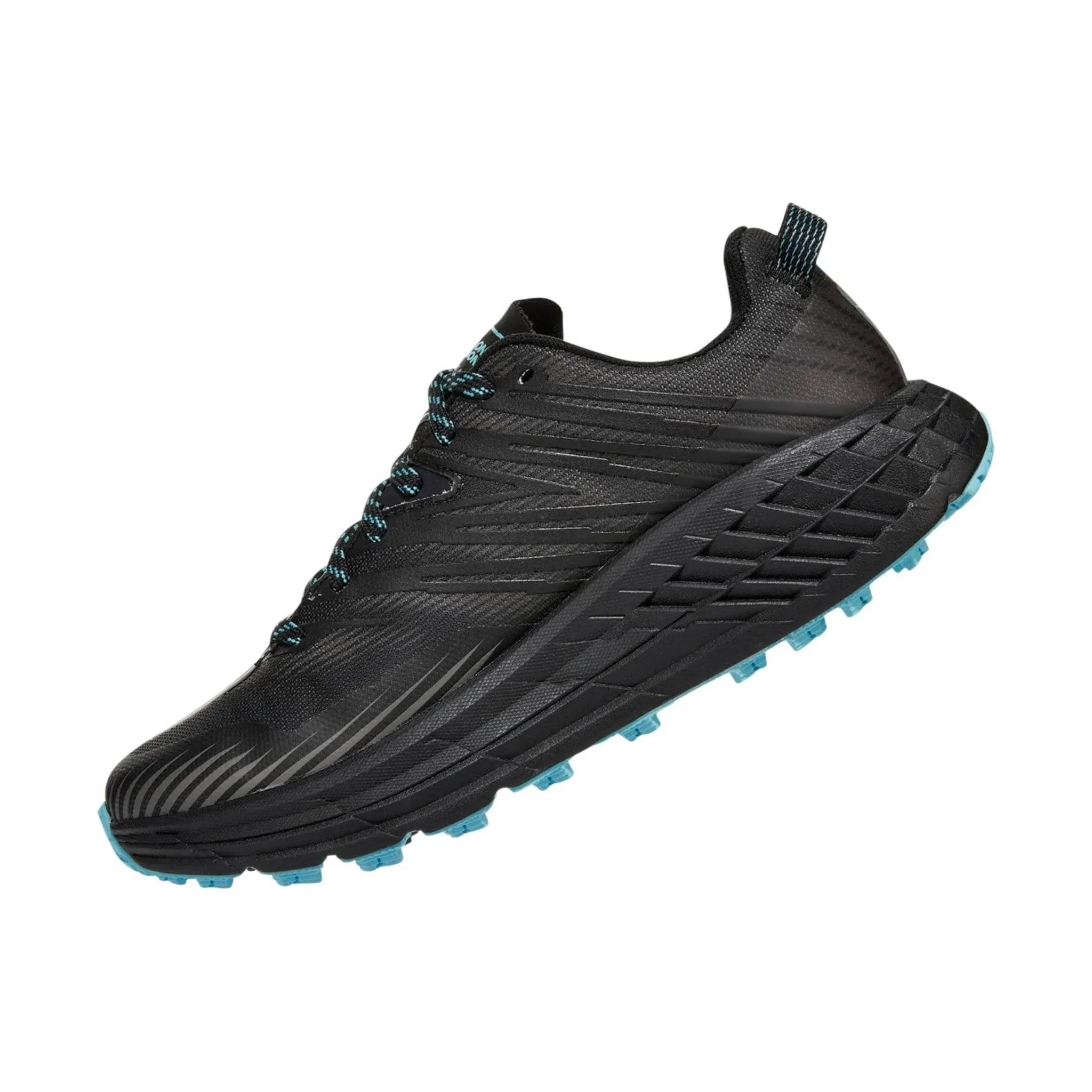 HOKA Women's Speedgoat 4 GTX - Anthracite/Dark Gull Grey