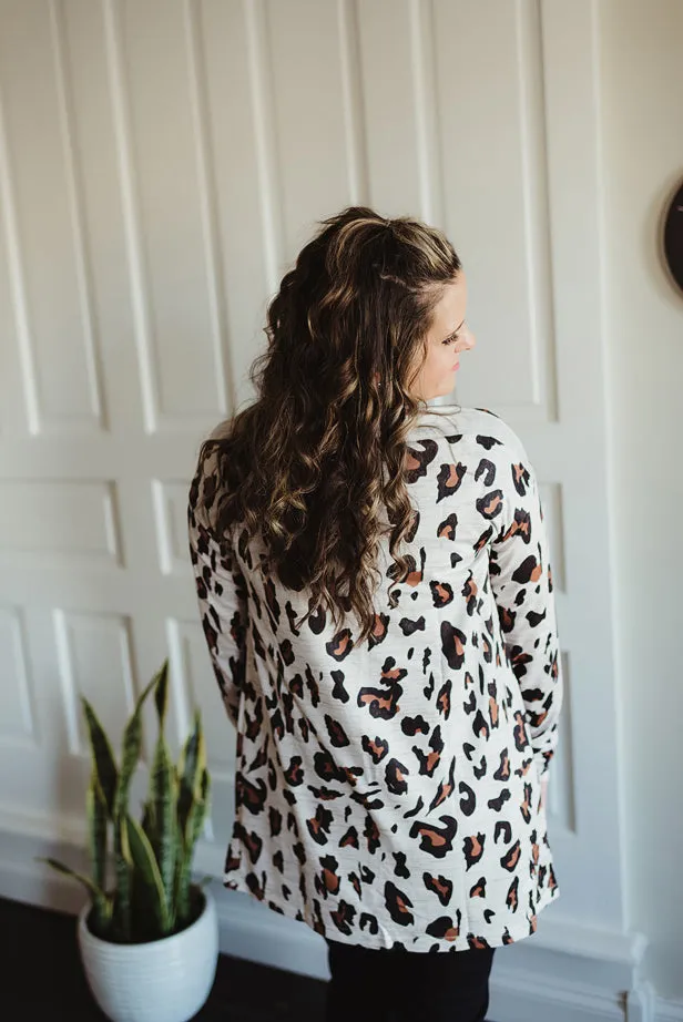 Leopard Cardigan