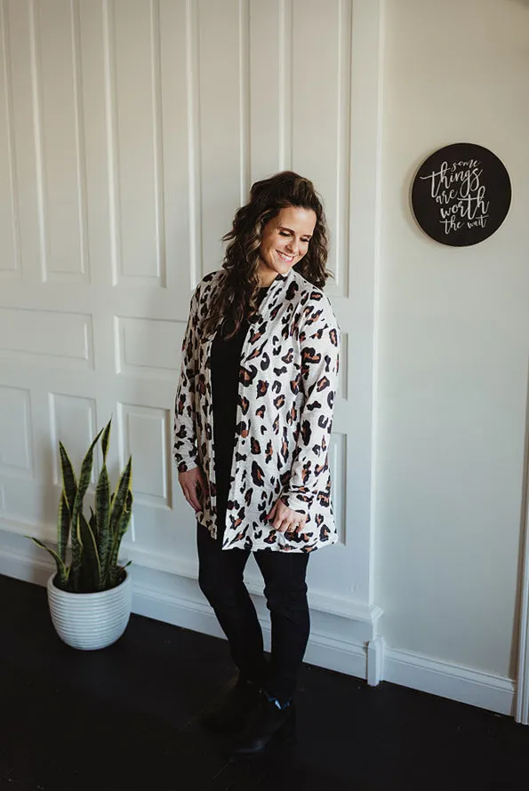 Leopard Cardigan