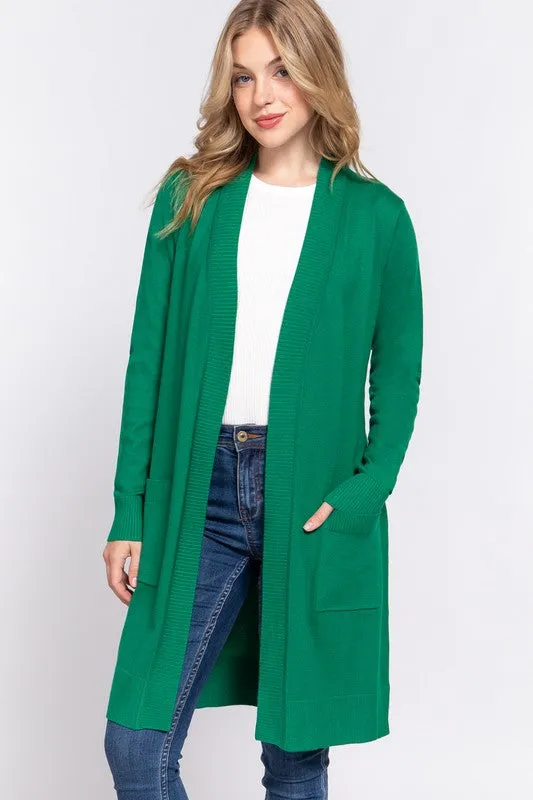 Let's Get Merry Long Cardigans - 3 Colors!