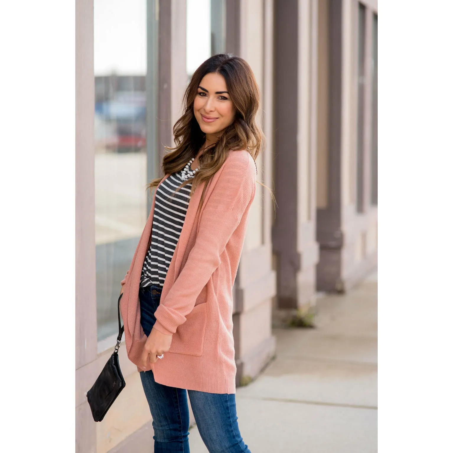 Lightweight & Lovely Ribbed Cardigan