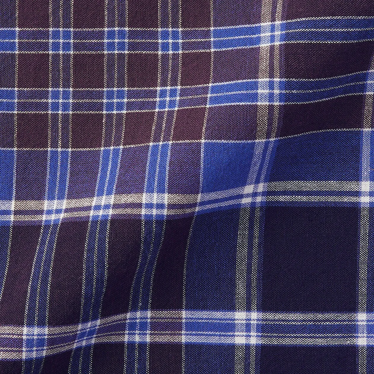 Madras Check Flare Skirt