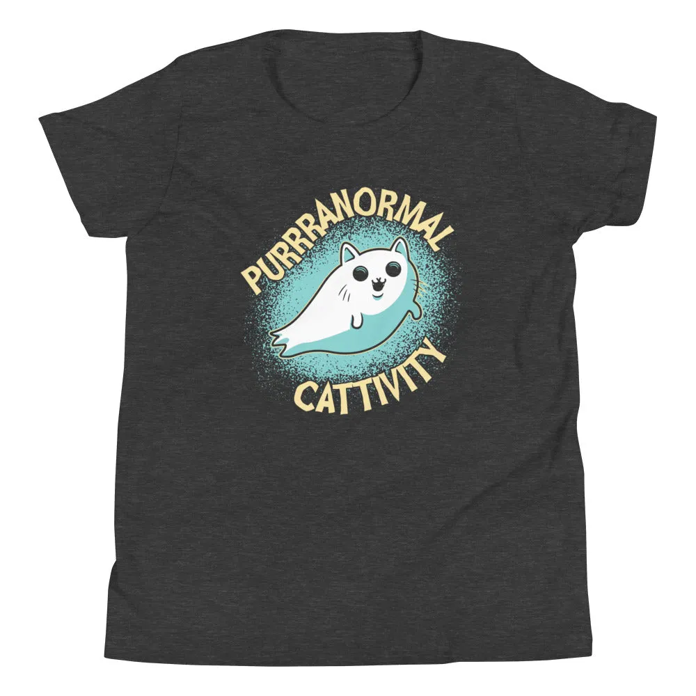 Purrranormal Cattivity Kid's Youth Tee