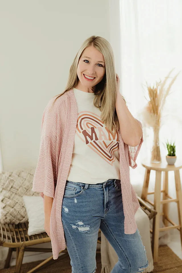 Rib Knit Cardi