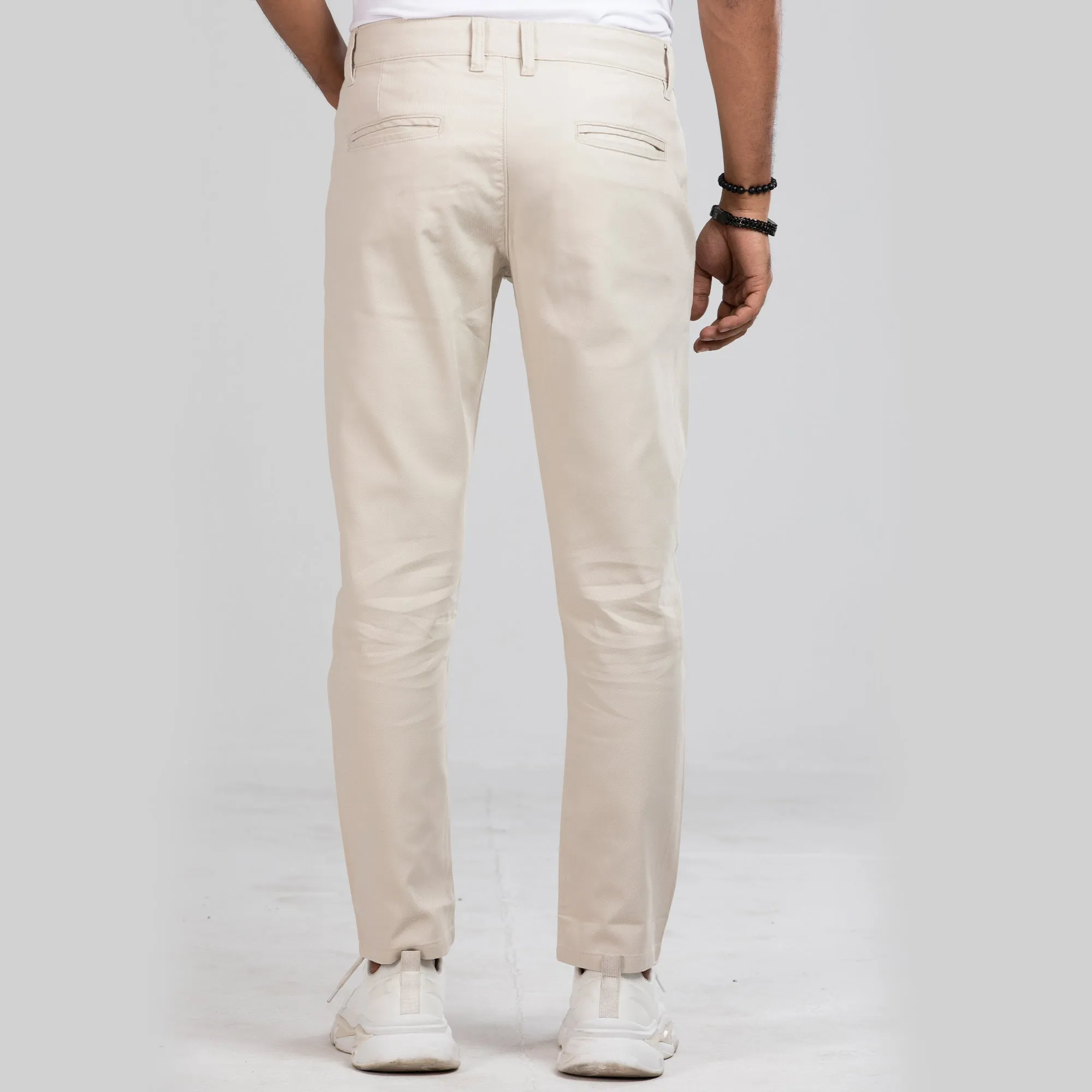 Stretchable Chino Pant - Cream