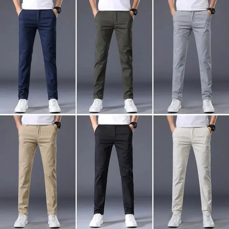 Stretchable Cotton Pants for Men & Boys - All Seasons Comfortable Pants in premium quality