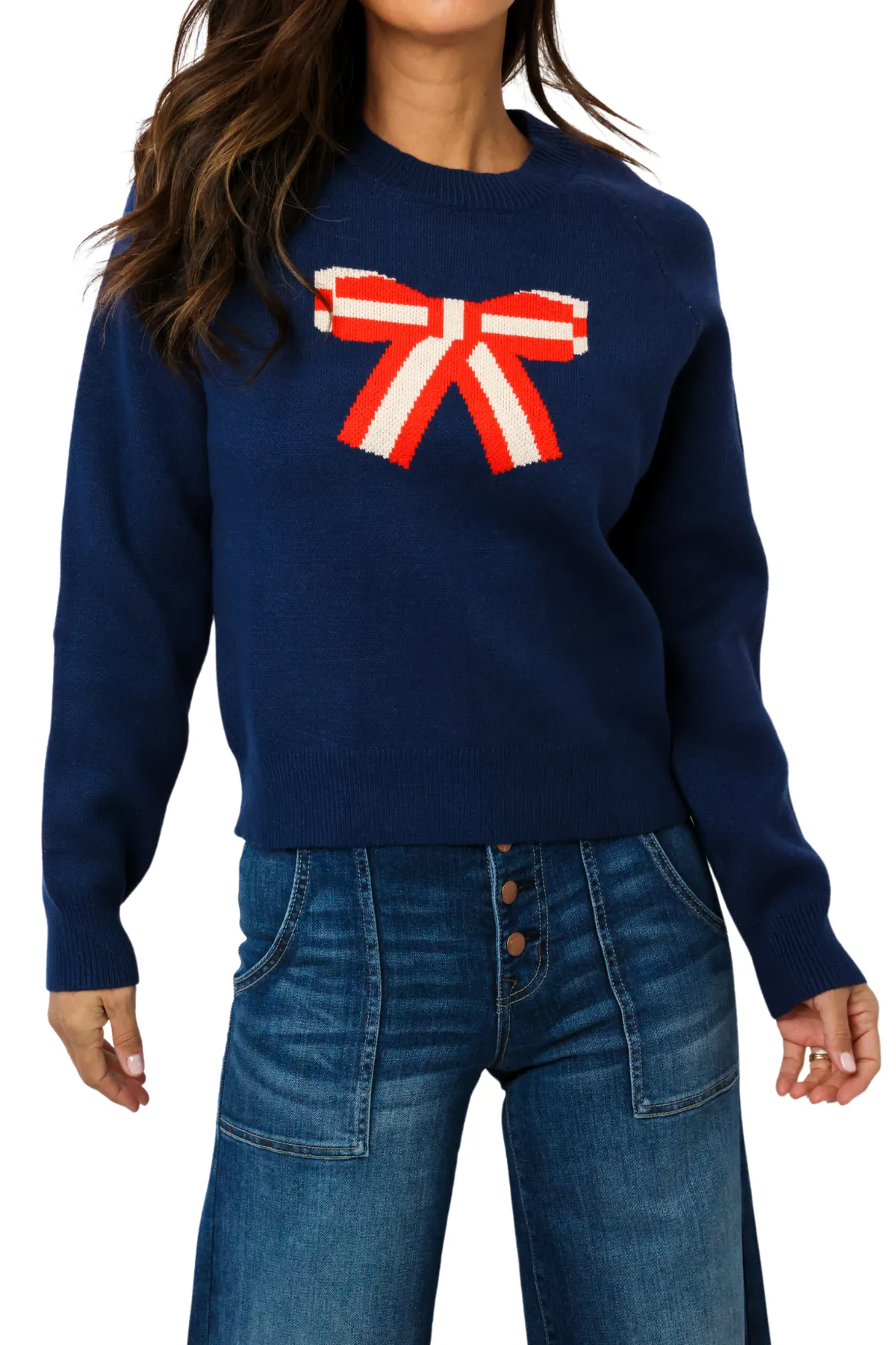 THML Bow Knit Sweater