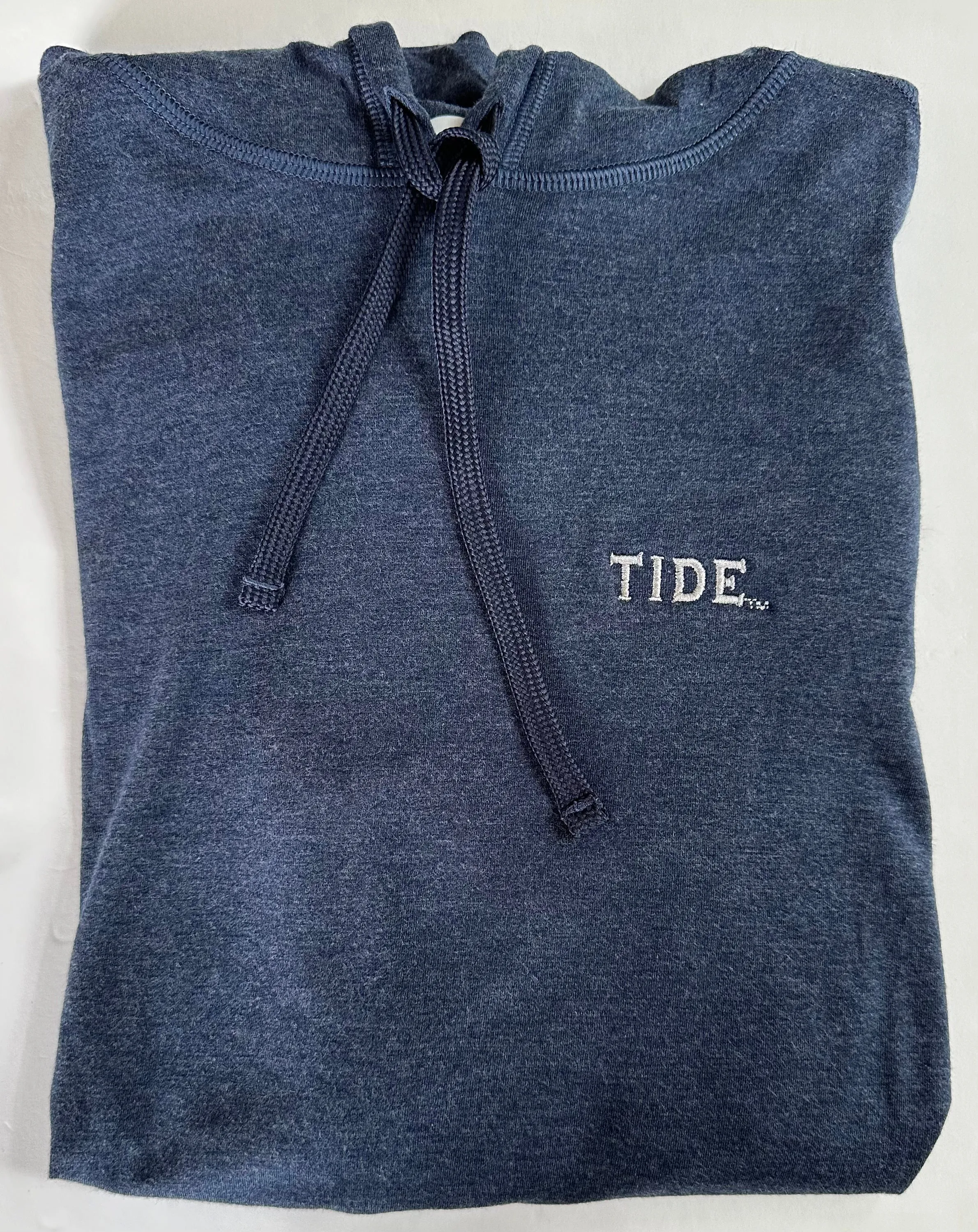 Toes on the Nose Navy Sea Fit Hoodie (Tide Block)