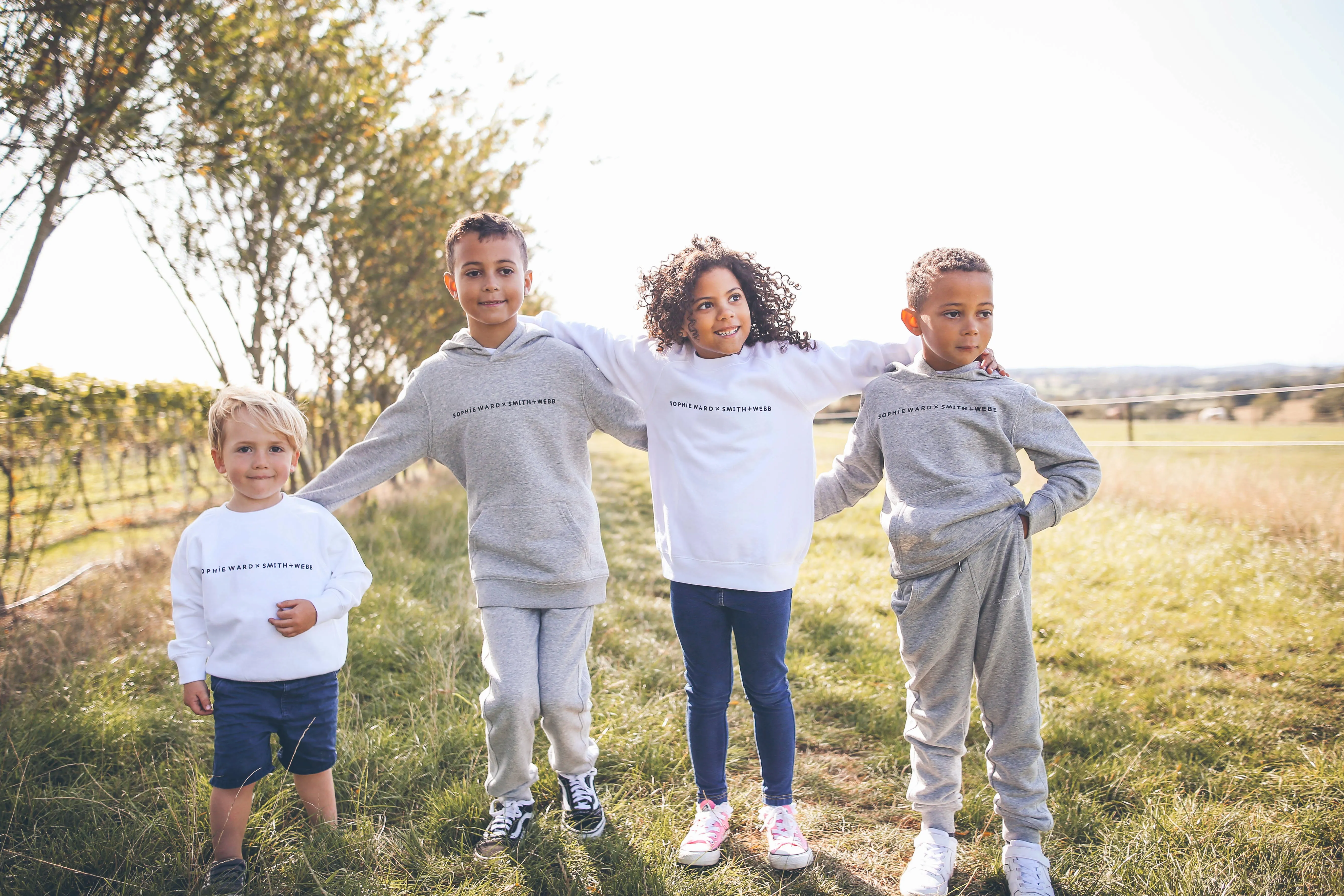 White HAPPY LITTLE HUMAN Jumper