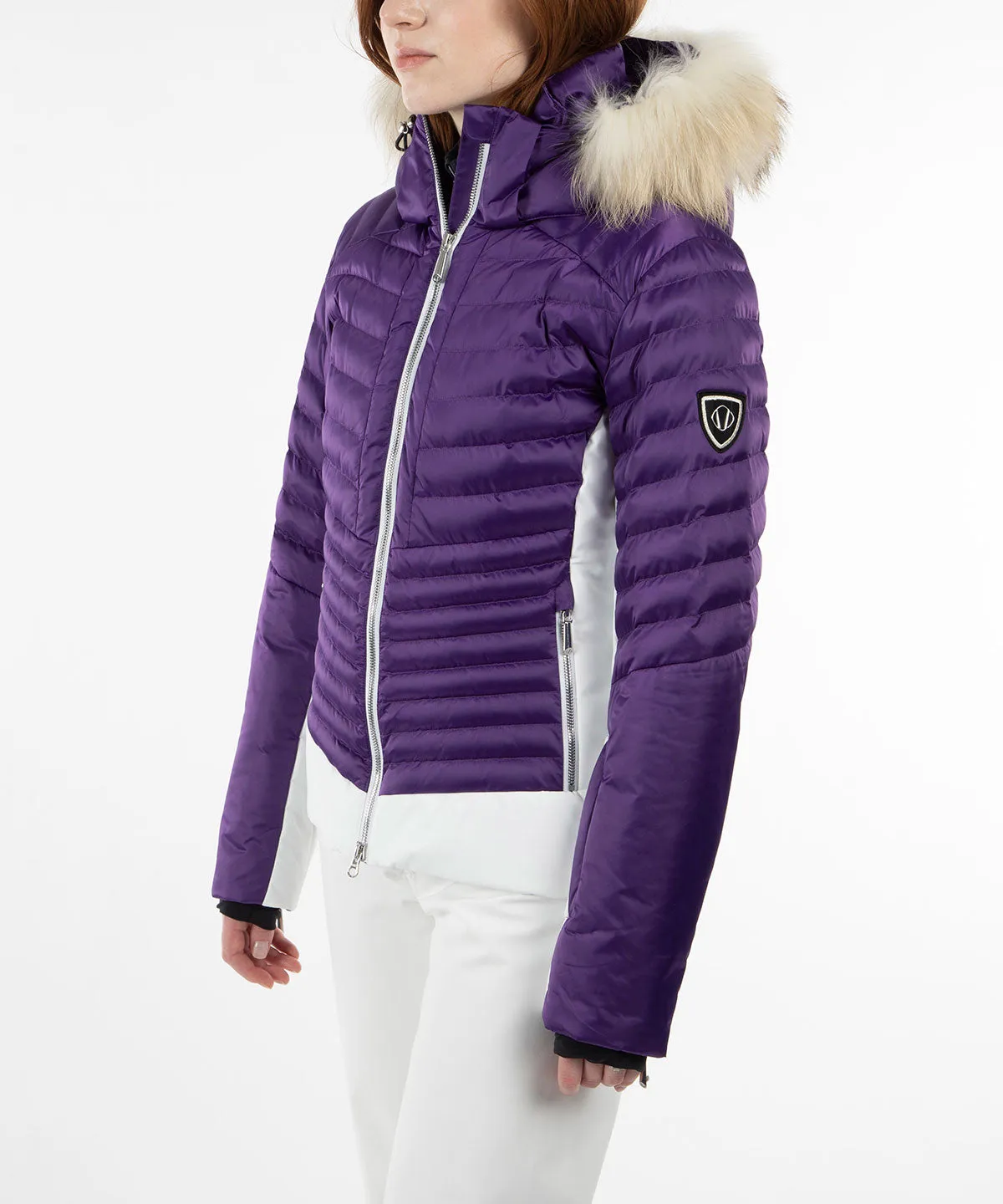 Women's Kendall Waterproof Quilted Jacket with Removable Fur Hood