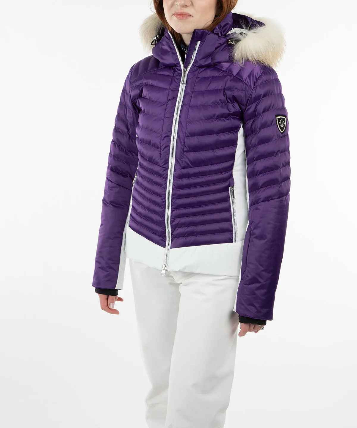 Women's Kendall Waterproof Quilted Jacket with Removable Fur Hood