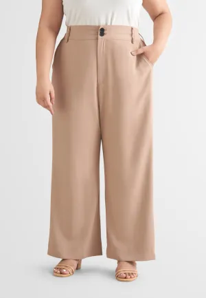 Yuki Korean High Waisted Wide Leg Pants